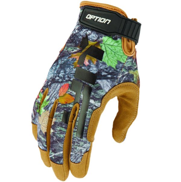 OPTION Glove (Camo- Synthetic Leather with Air Mesh)